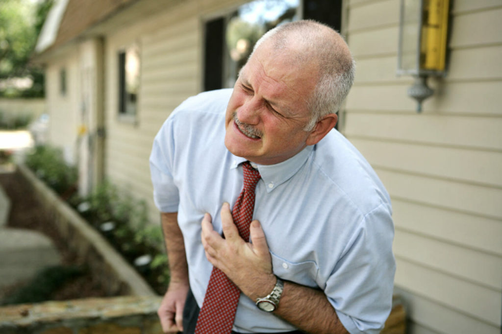 Chest pain in New York City